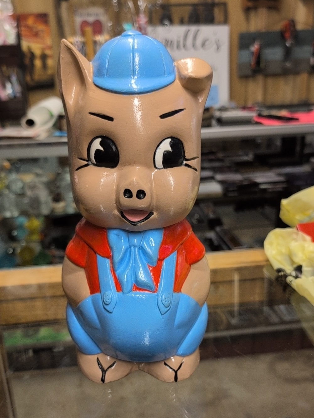 Vintage Porky Pig Bank